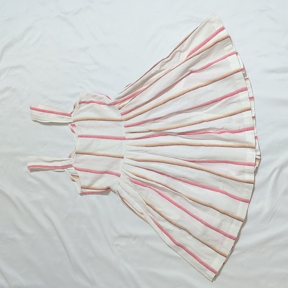 ROXY Sunlit Twist Dress, Color Cream Pink Size SP - Picture 5 of 16